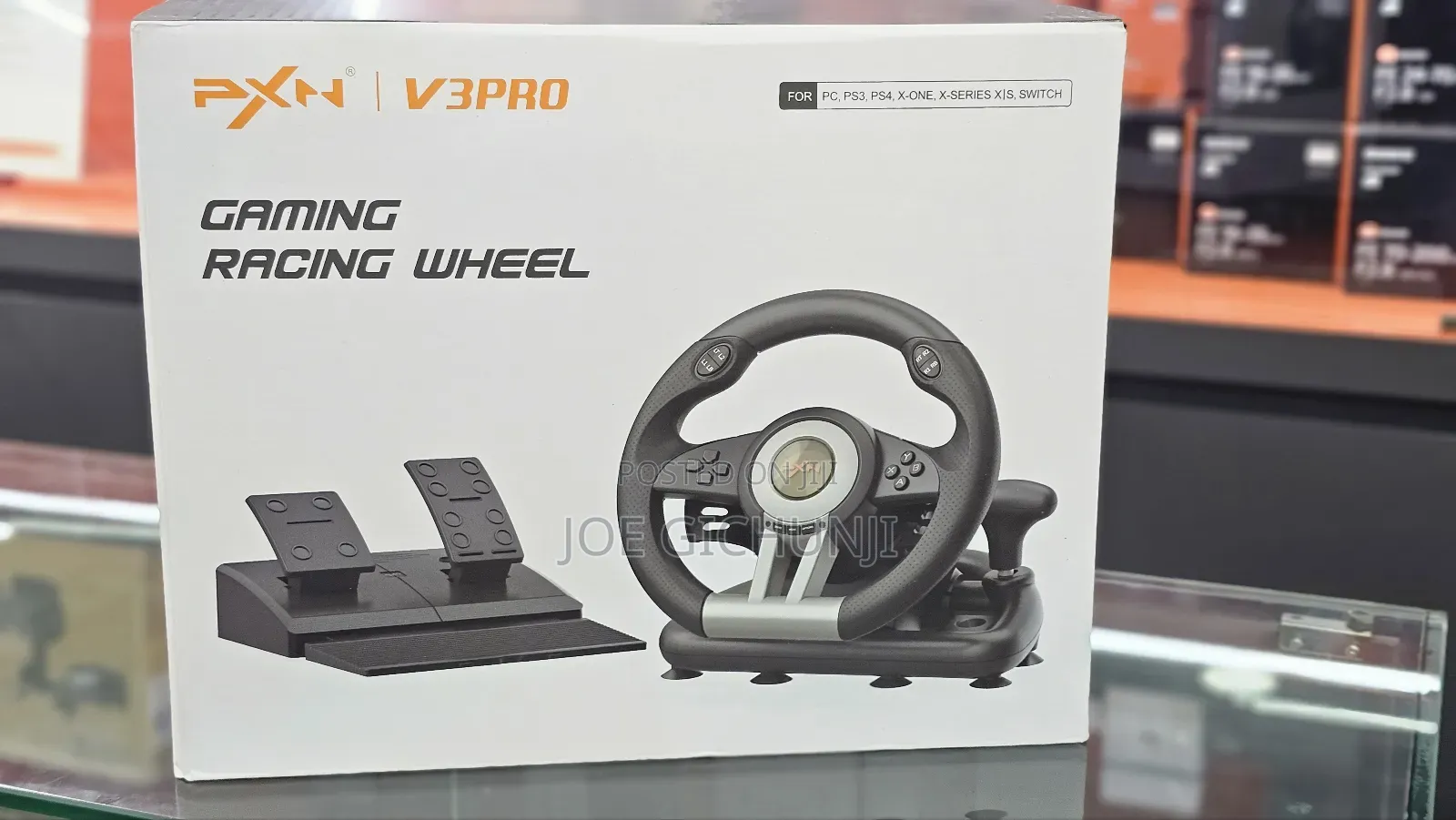 PXN V3 Pro Racing Wheel Pc Game Steering Wheel,