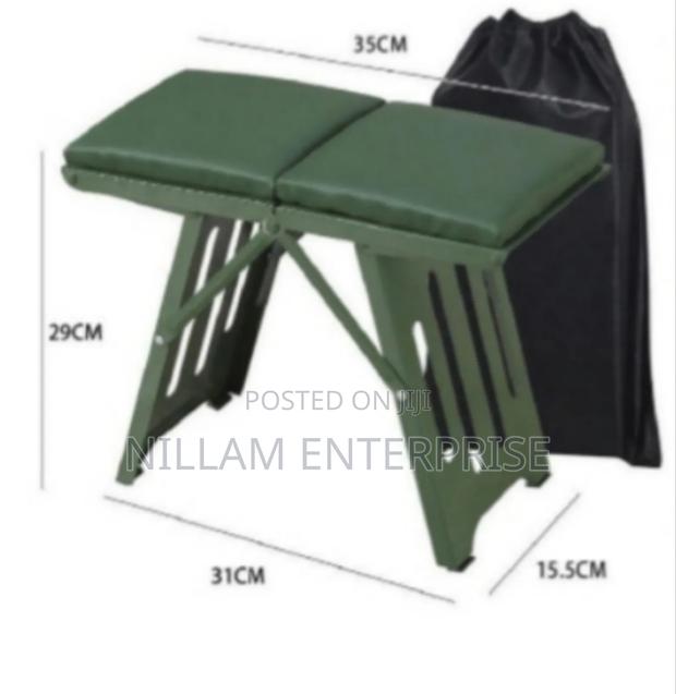 Steel Foldable Portable Chair - thumbnail 3
