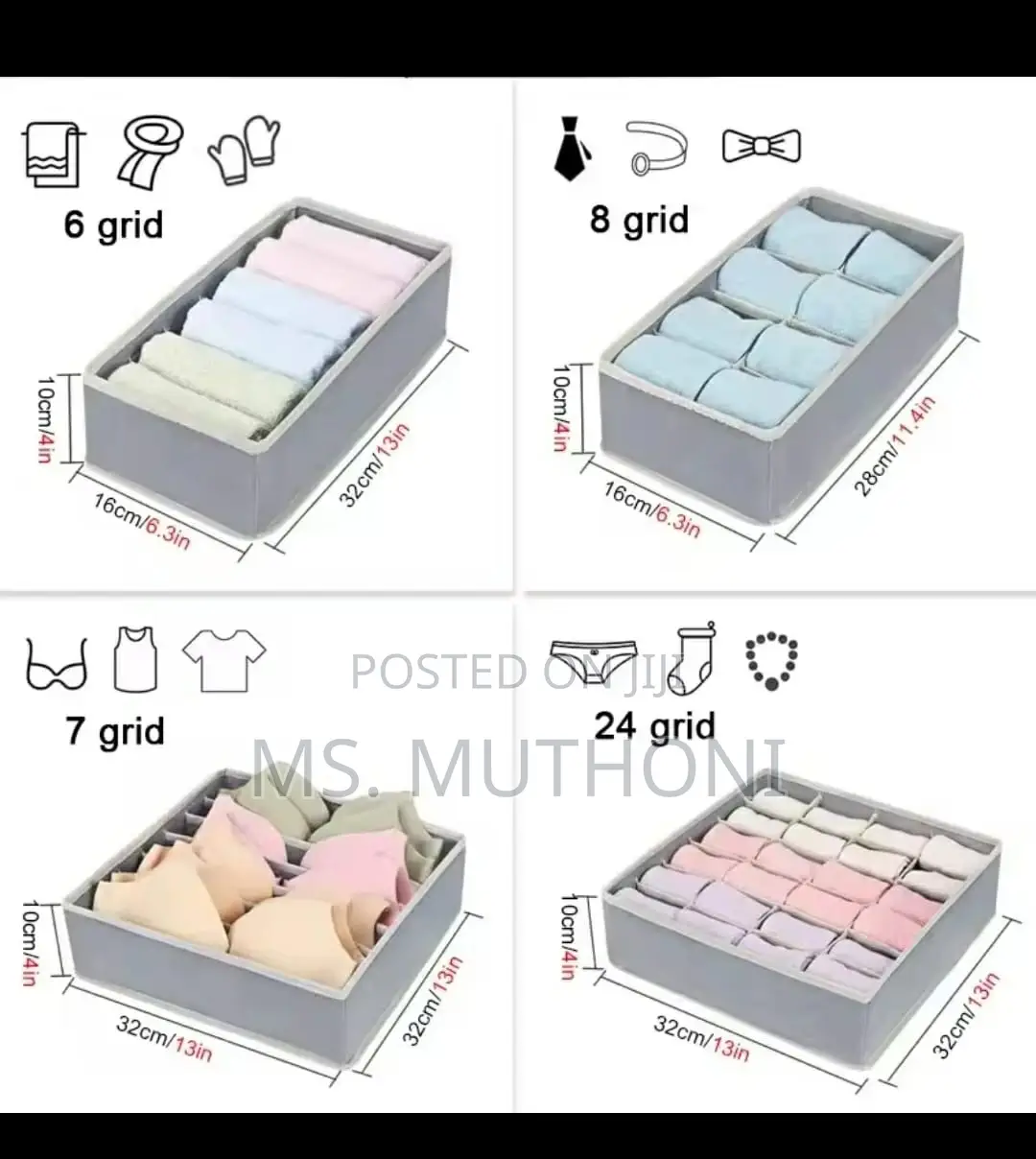 Collapsible Drawer Organiser Now Available*