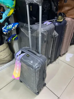 Grey Small Rubber - Suitcase at 3000