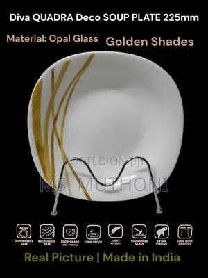 6 PCS *Royal Blossom* Diva Deco Dinner Plate 270mm