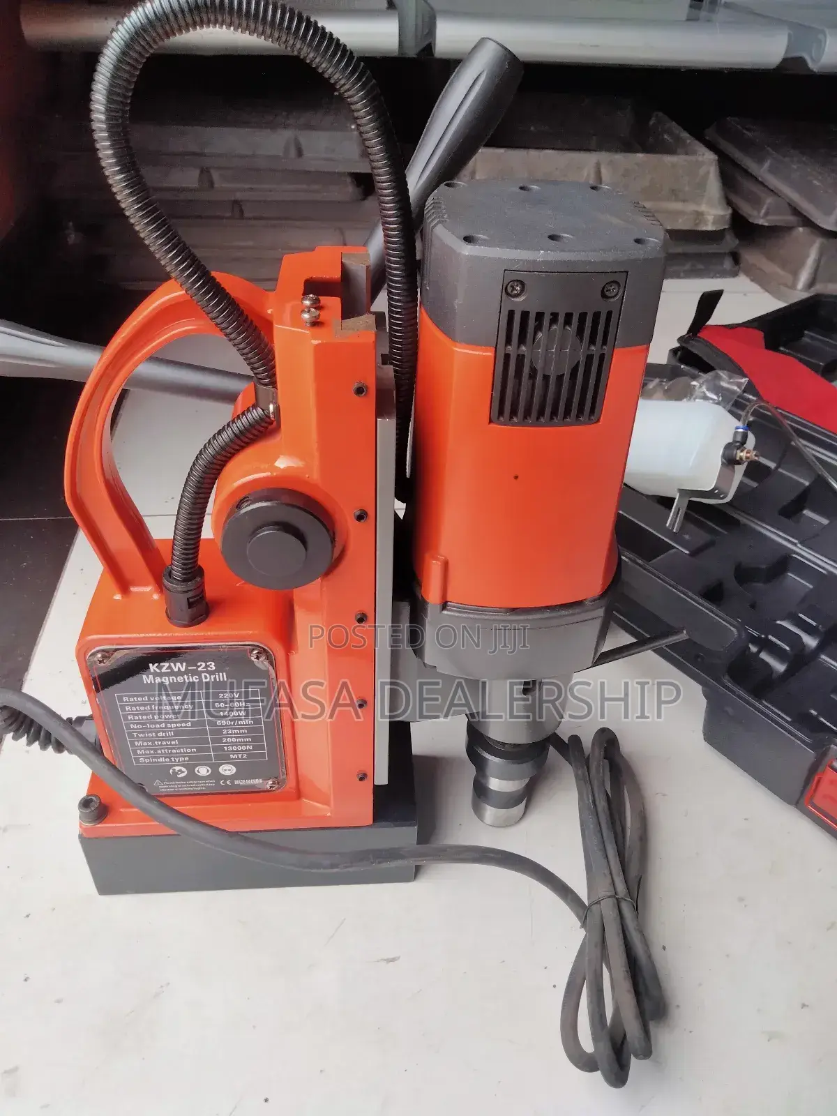 New Serviced Magnetic Drill
