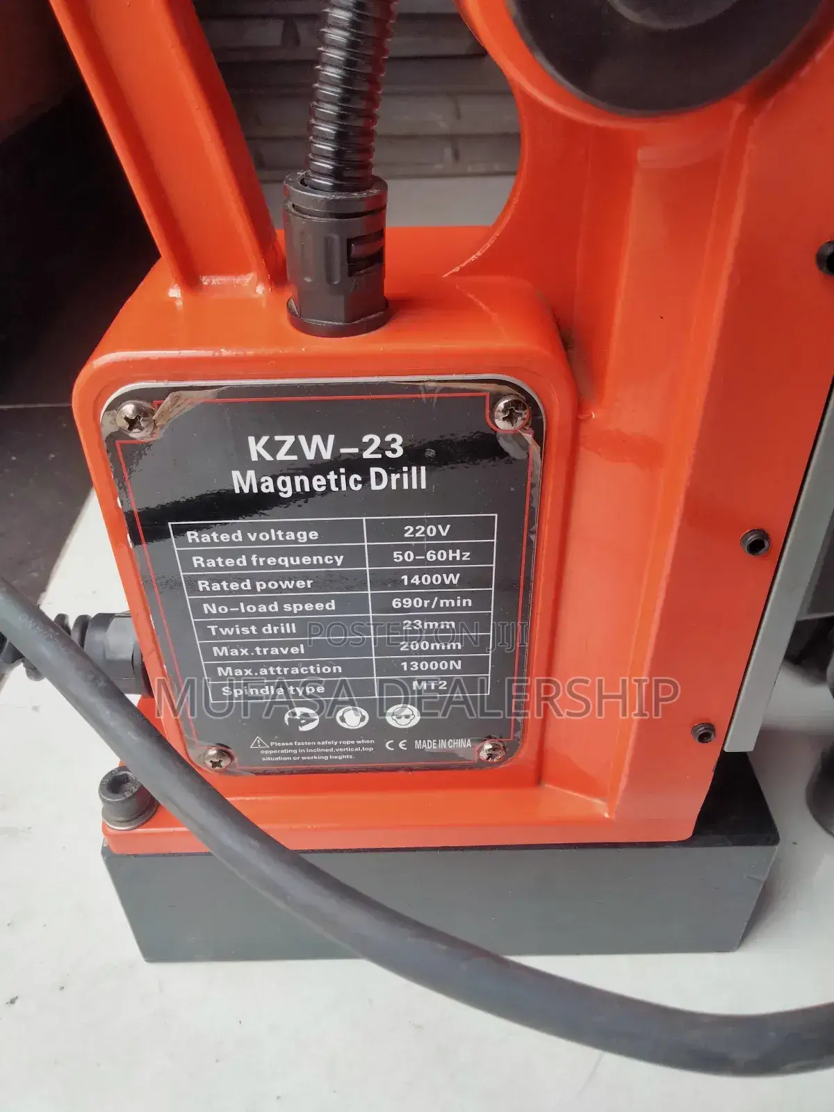 New Serviced Magnetic Drill