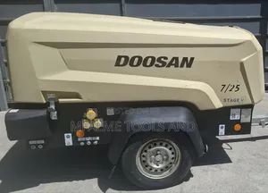 Compressor 2023 Doosan 725e 3cyl Diesel 10 Bars 110cfm Ex-Uk