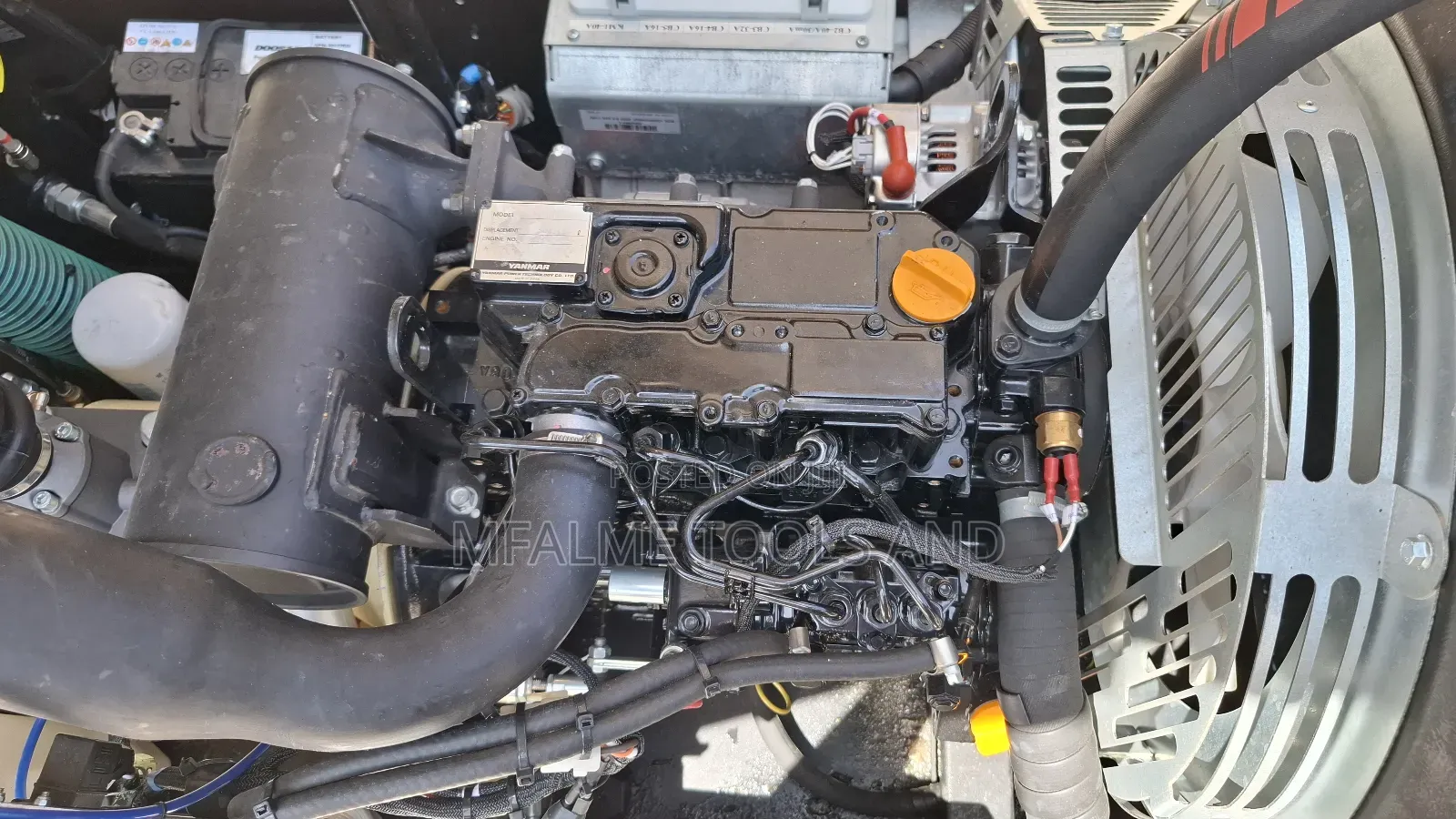 Compressor 2023 Doosan 725e 3cyl Diesel 10 Bars 110cfm Ex-Uk
