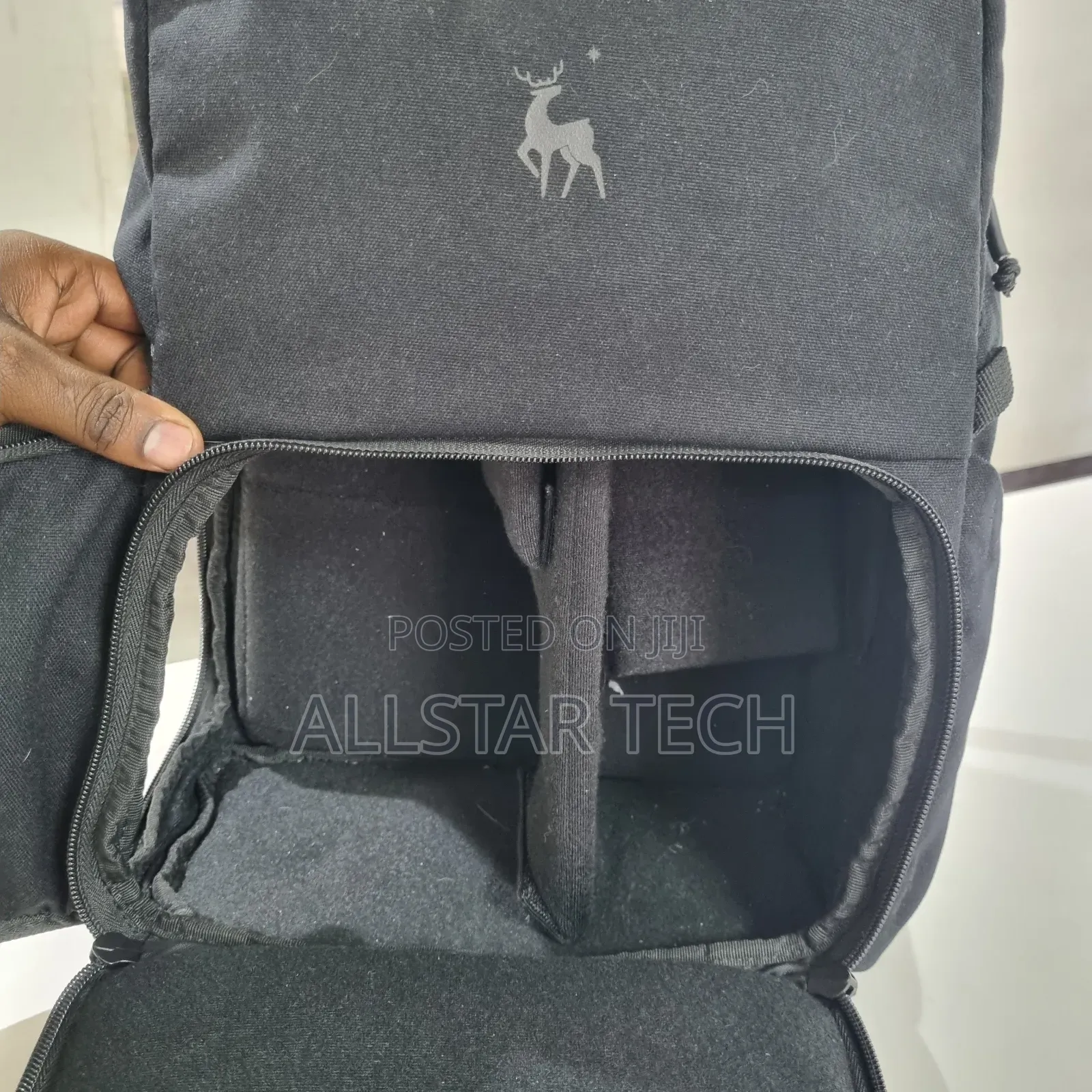 Brevite the Jumper Camera Backpack (Triple Black)
