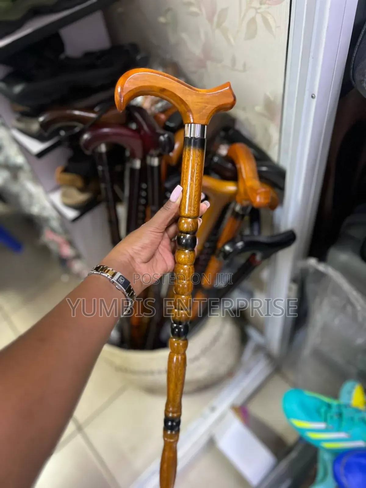 Stylish Fashionable Wooden_ Walking-- Sticks at 1000