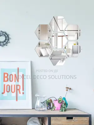Lightweight Hexagon Mirrors-a Statement Piece!
