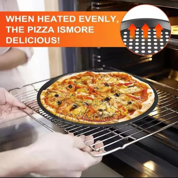 Non Stick Perforated Pizza Pan Now Available* - thumbnail 3