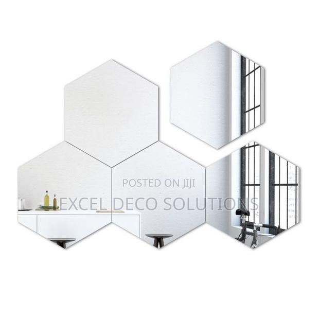 Luxury Look, Budget-Friendly Price!(Hexagonal Mirrors)