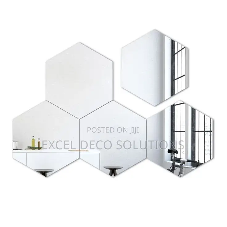 Luxury Look, Budget-Friendly Price!(Hexagonal Mirrors)
