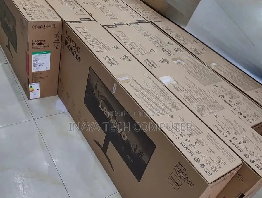 Lenovo G34w-30 34" Gaming Monitor With Integrated Speakers,