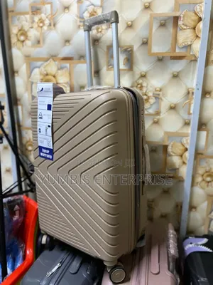 Brown Single Pc Medium - Rubber__suitcase at 3999