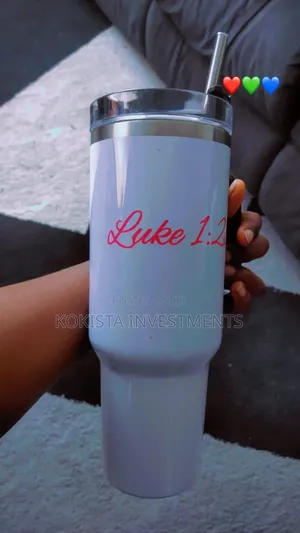 1.2 L White Branded Stanley Mug