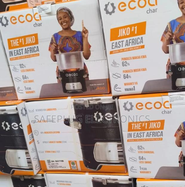 Ecoa Char Medium Jiko#1 Less Charcoal Stove - main view