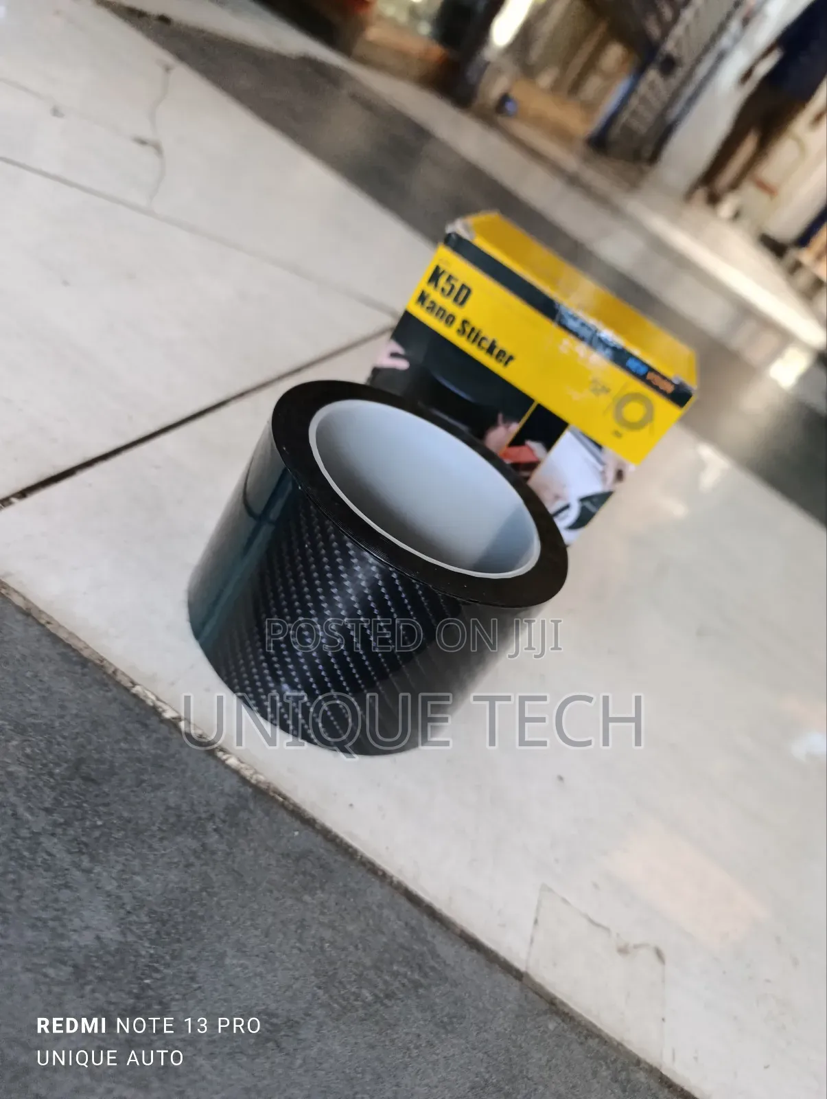 Scratch-Resistant Nano Carbon Fiber Door Strip