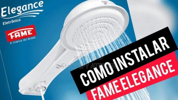 Fame Elegance Ducha Electronica for Salty Water