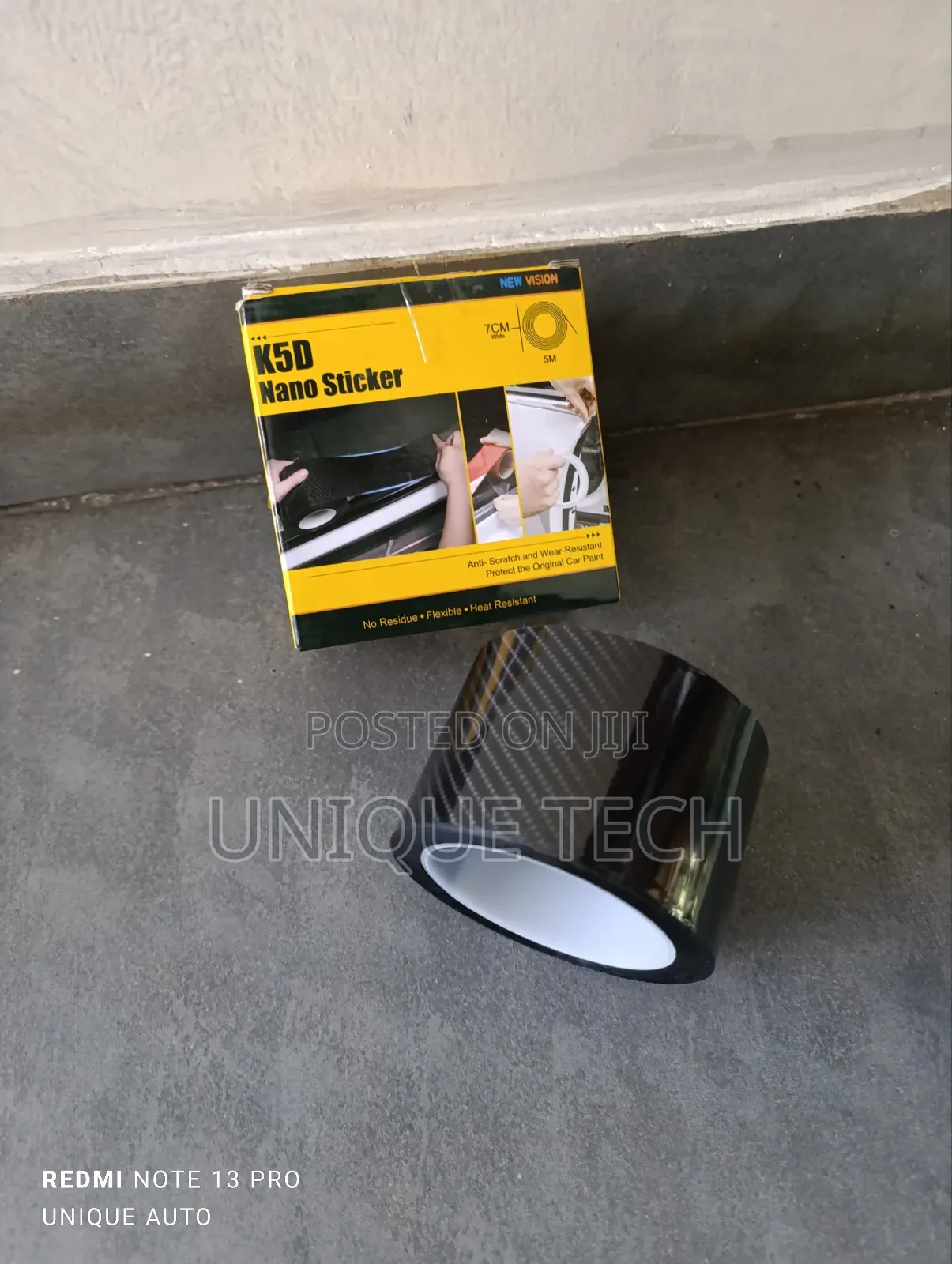 Durable Carbon Fiber Auto Door Guard – Easy to Install