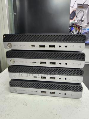 Desktop Computer HP EliteDesk 800 G3 8GB Intel Core I5 SSD 256GB - thumbnail 2