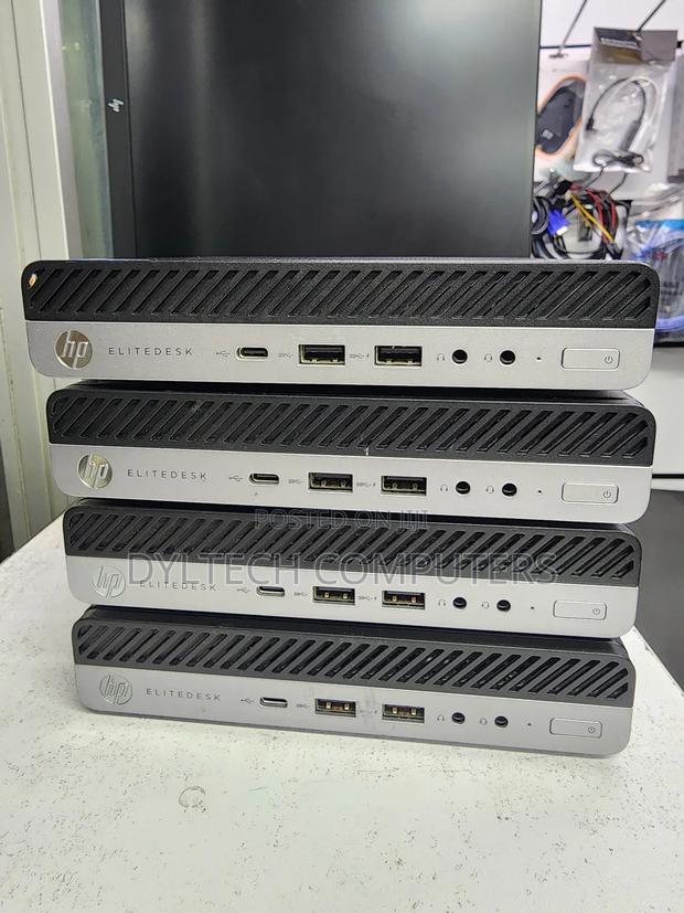 Desktop Computer HP EliteDesk 800 G3 8GB Intel Core I5 SSD 256GB - main view