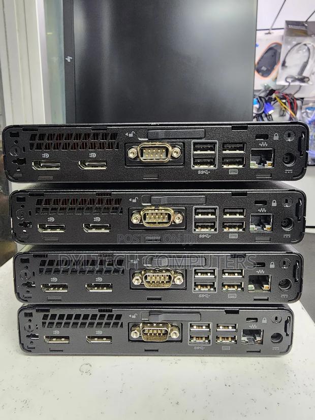 Desktop Computer HP EliteDesk 800 G3 8GB Intel Core I5 SSD 256GB - thumbnail 3