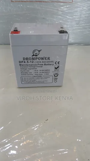 12v 4.5ah Battery/ 20hr