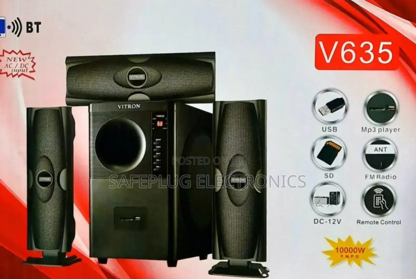 Vitron Home Theatre - V635 Subwoofer 3.1ch System