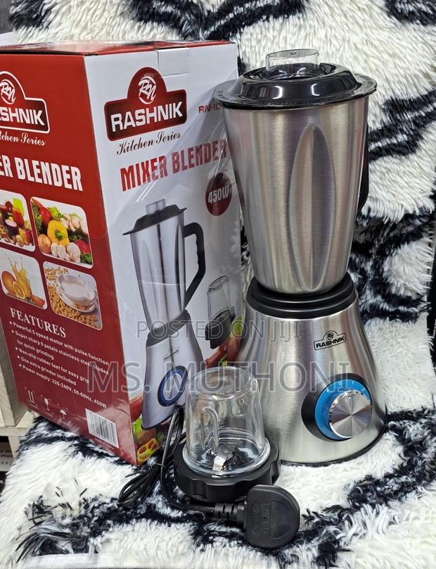 Rashnik Unbreakable Blender 2in 1 With a Steel Jug - thumbnail 3