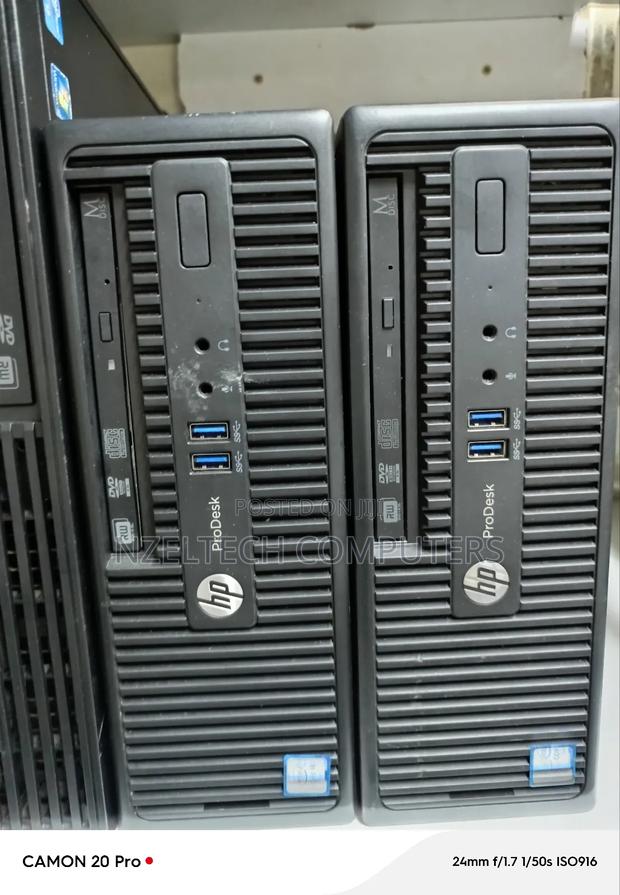 Desktop Computer HP EliteDesk 800 8GB Intel Core I5 HDD 500GB - main view