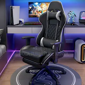 Office Chairs: Modern Leather Office Gamer Chair With Wheels