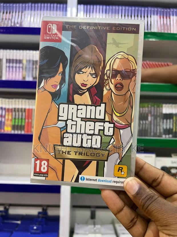 Grand Theft Auto the Trilogy Nintendo Switch - main view