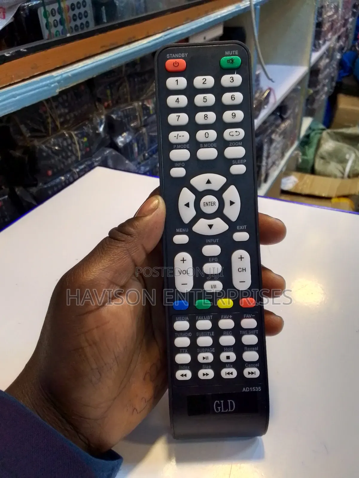 Digital Gld Tv Remote