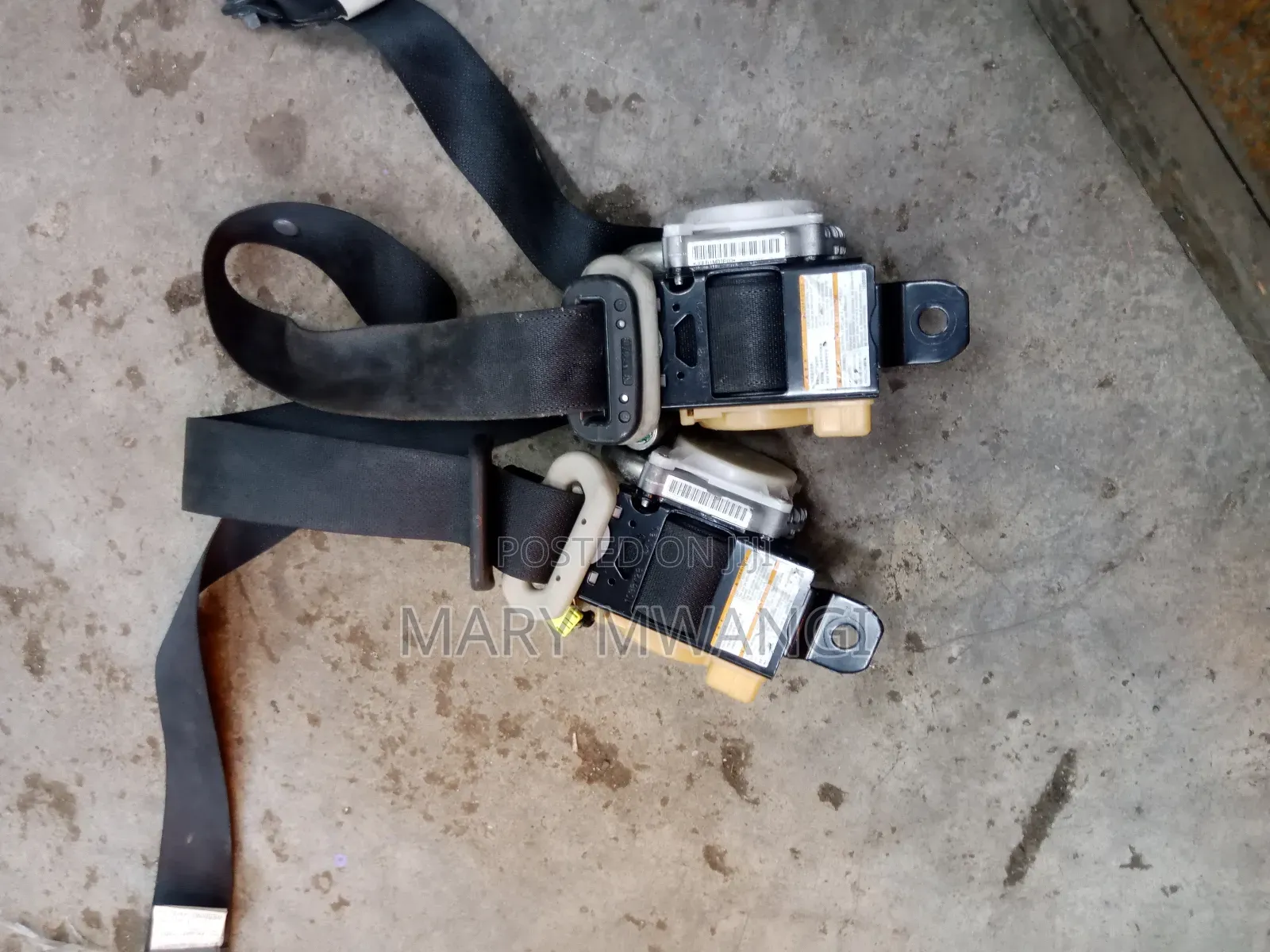Honda Vezel Seat Belts