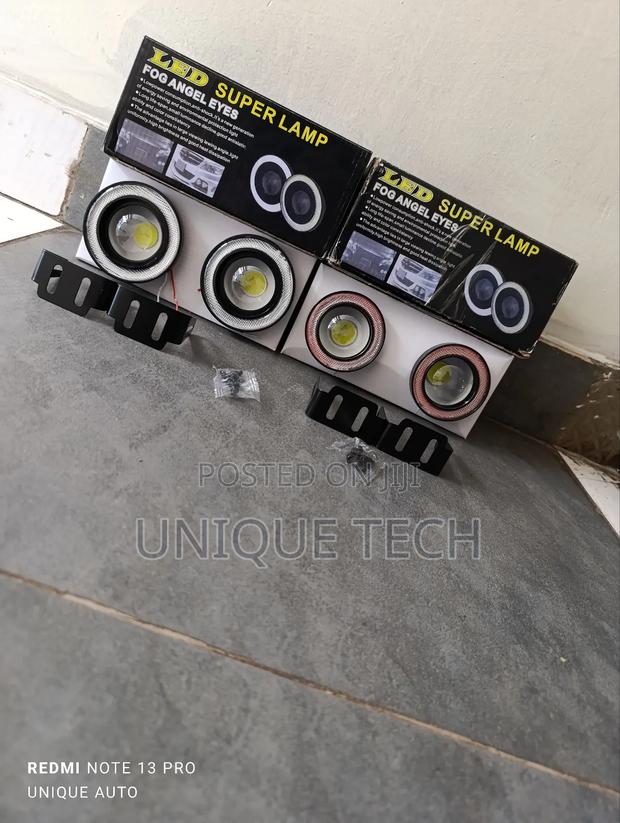 2pcs Angel Eye Led Fog Lights - 2.5" 3" 3.5"