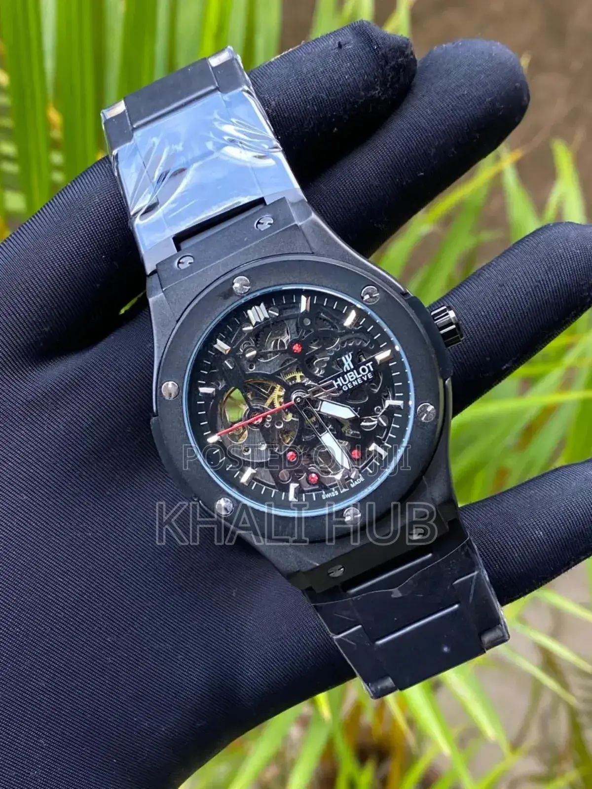 Hublot Watch Hublot All Black Automatic Watch