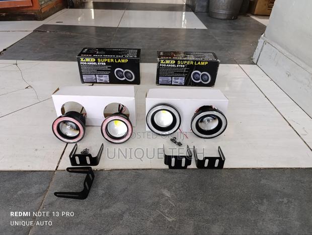 Universal Fit Angel Eye Led Fog Lights – High Visibility