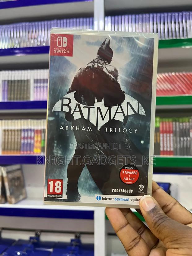 Batman Arkham Trilogy Nintendo Switch - main view