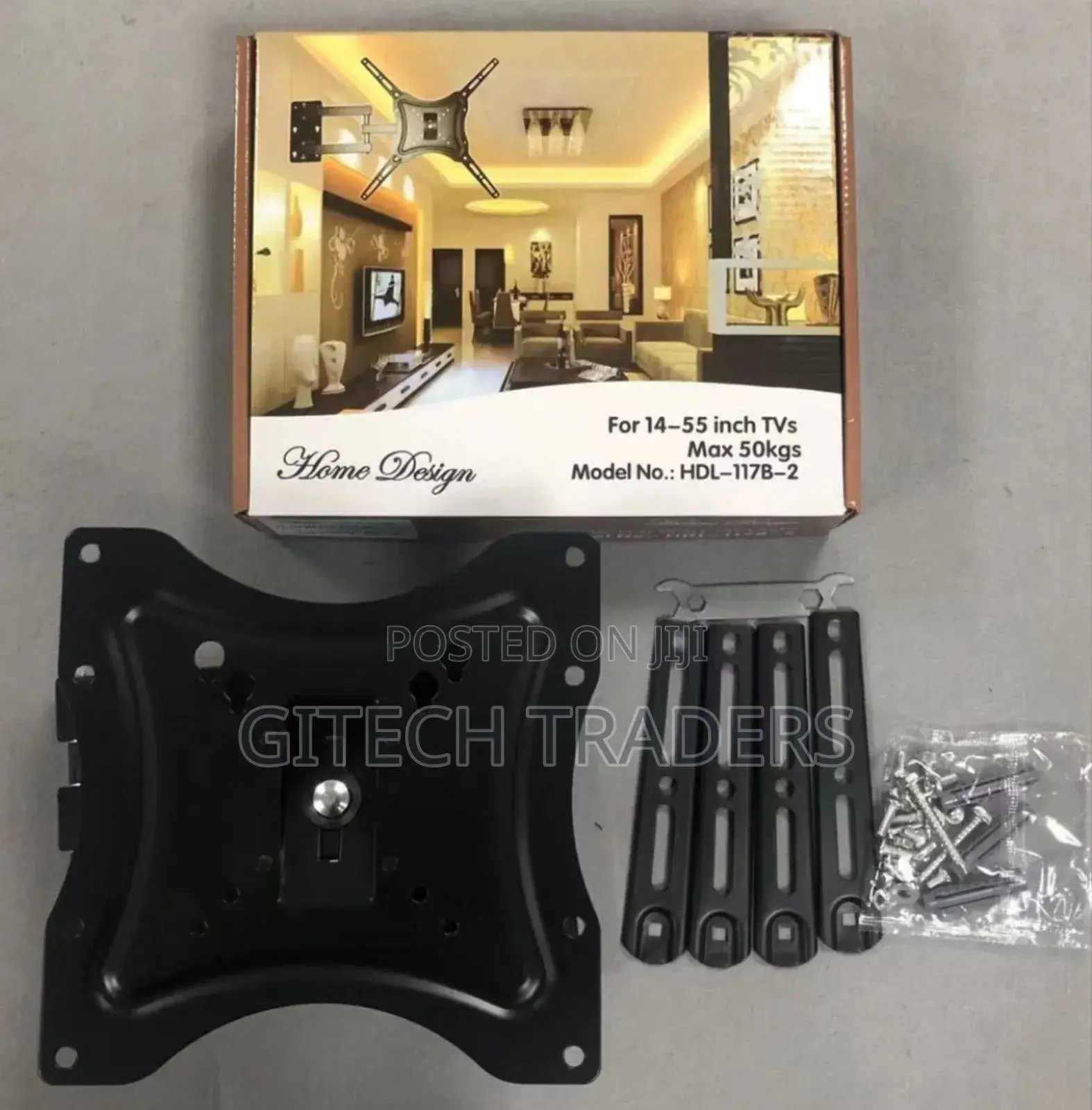*Home Design Full Motion Tv Bracket