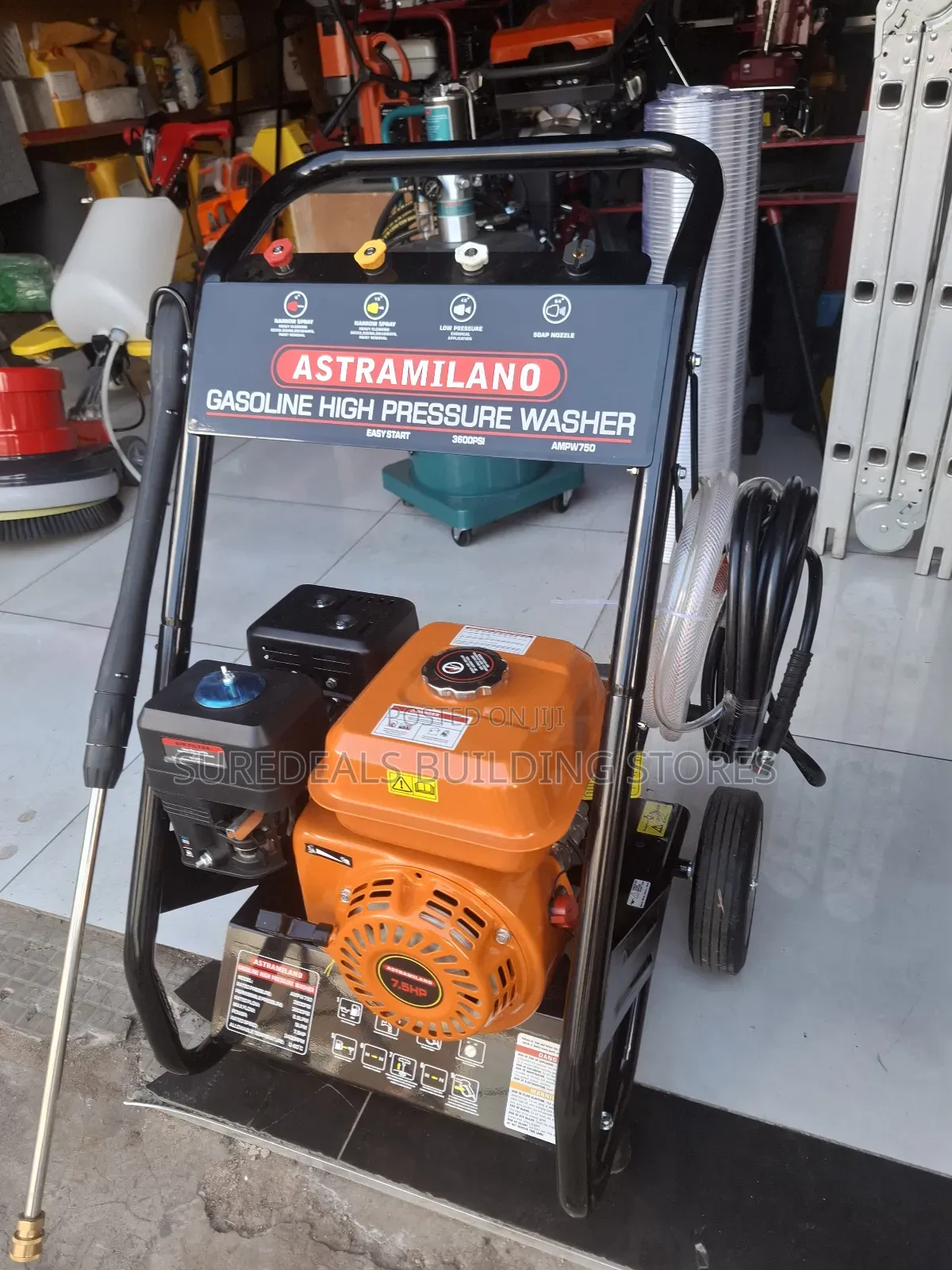 3200psi Astramilano Gasoline High Pressure Washer