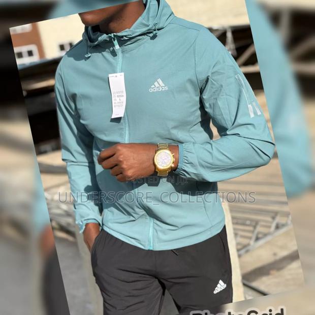 Green Adidas Track Suits