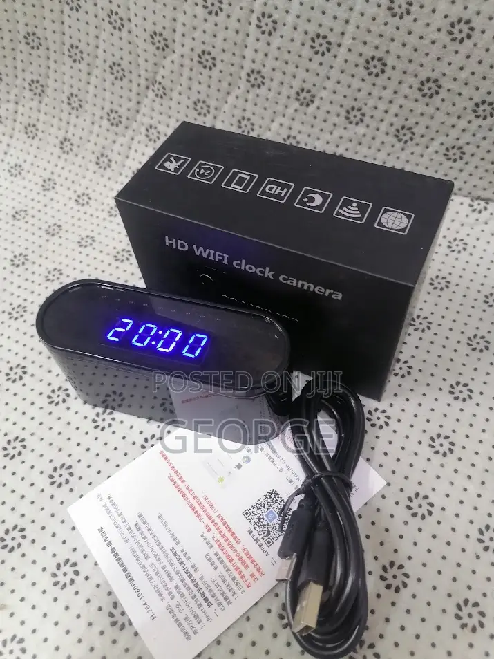 New Hd Wifi Clock Camera Hidden Camera