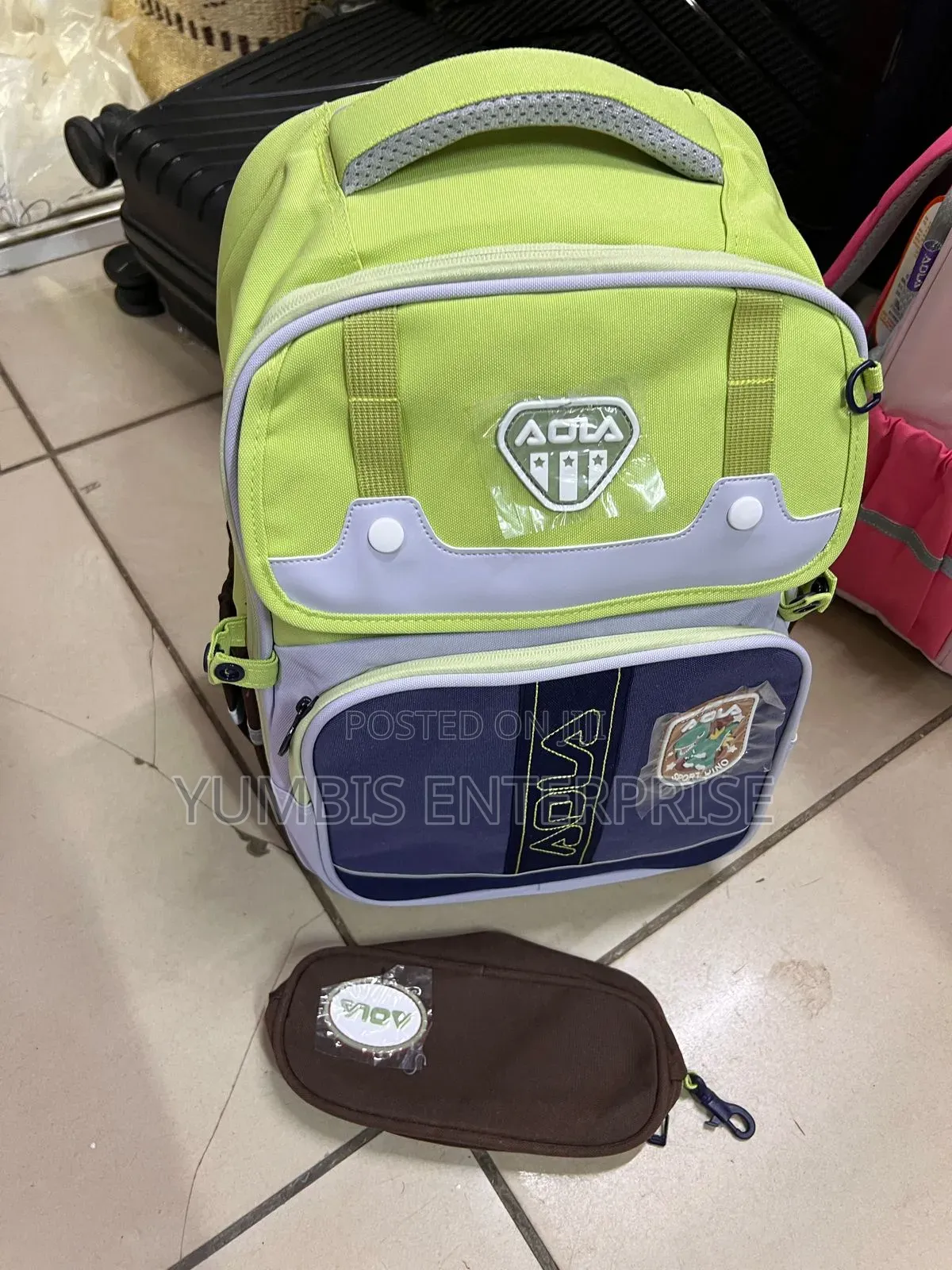2 in 1 Aola Quality School Bags Grade 1 to 5