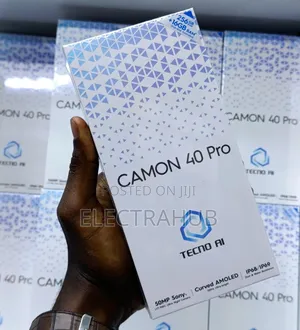 New Tecno Camon 40 Pro 4G 256 GB Black
