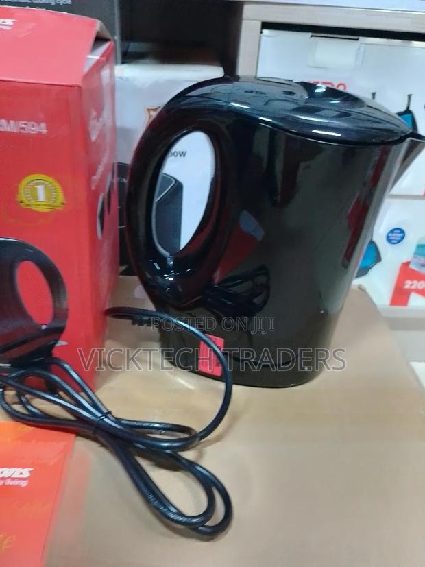 Kettle! Ramtons 1.7l Corded Kettle Rm 594(Black) - thumbnail 2