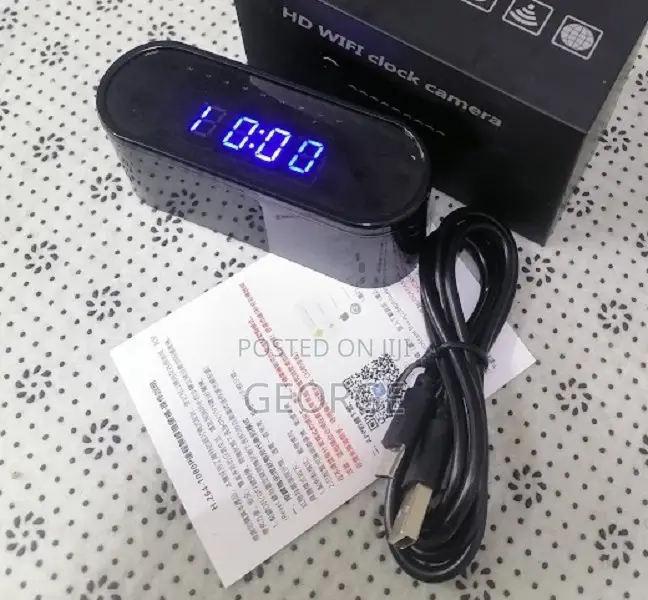 Slashed Price Hd Wifi Clock Camera Hidden Camera