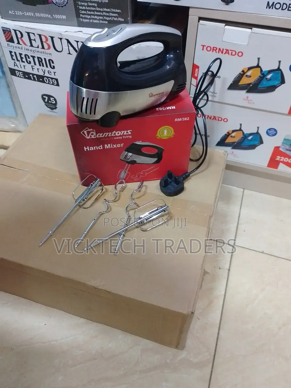 Hand Mixer! Ramtons Hand Mixer Without a Bowl Rm 382