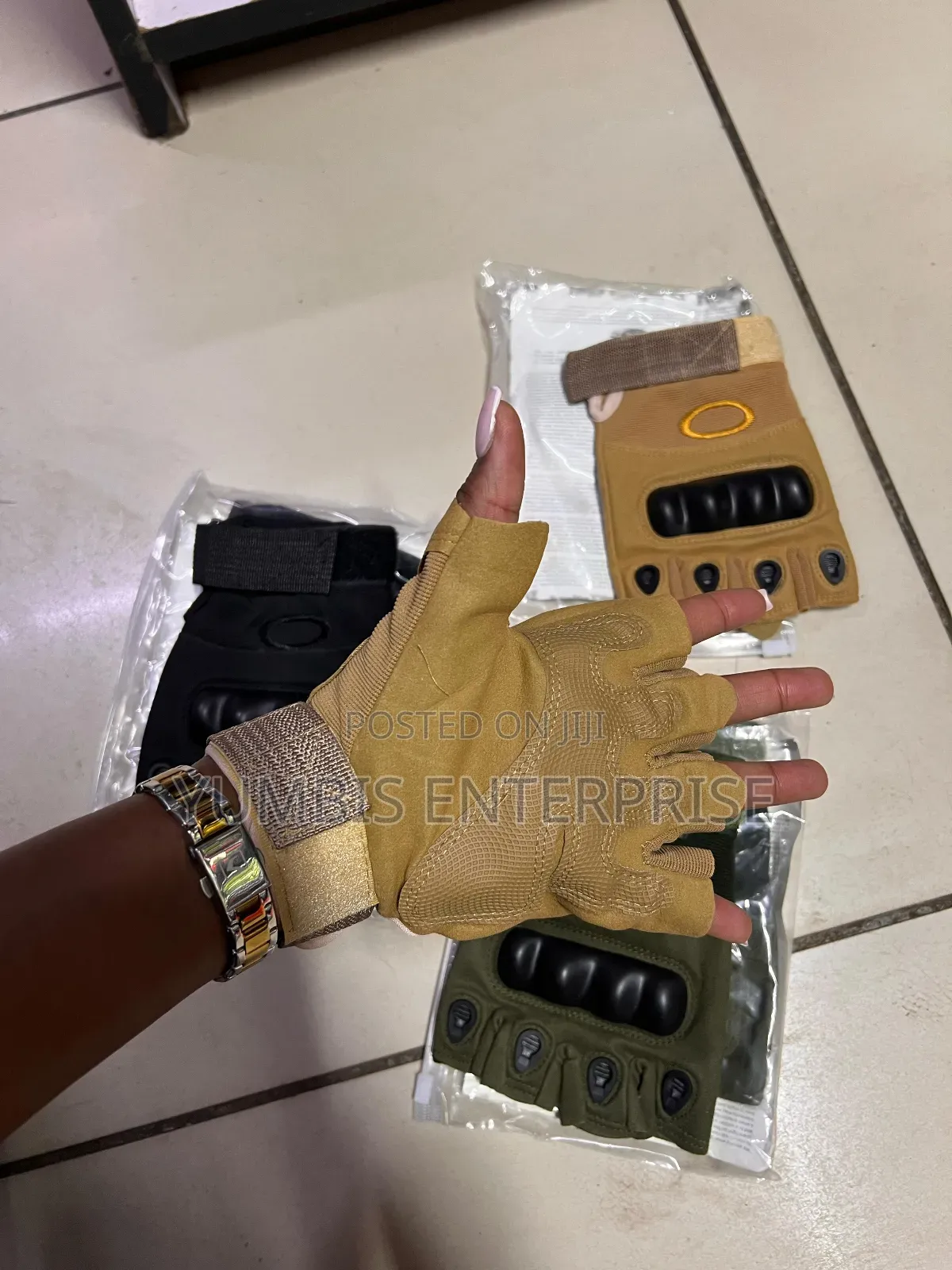 Brown __Gym__-Gloves/Training Gloves