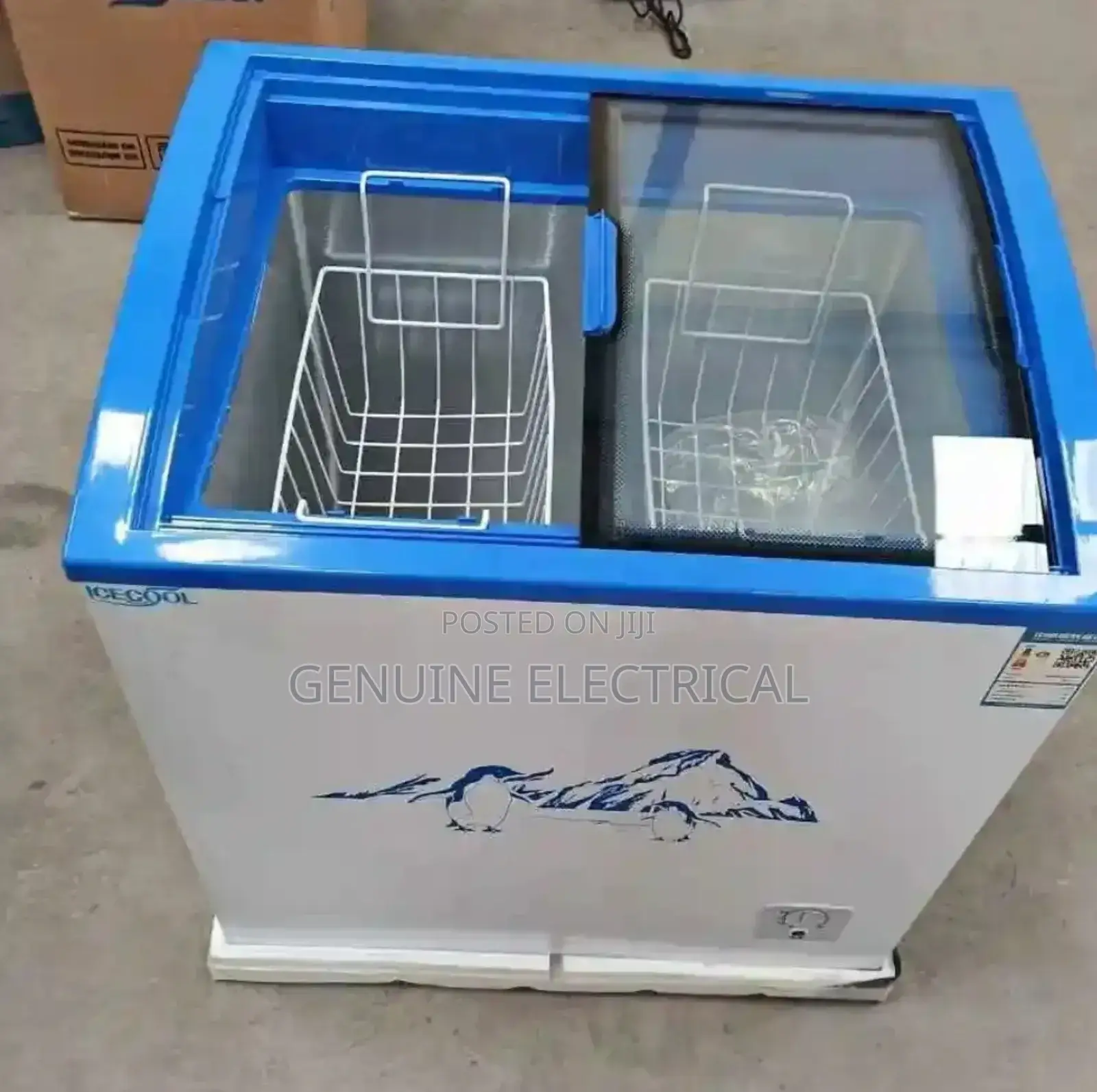 159l Display Freezer. Icecool 159l Display Freezer