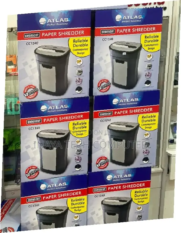 Atlas Cc1240 Crosscut 12 Sheets Paper Shredder