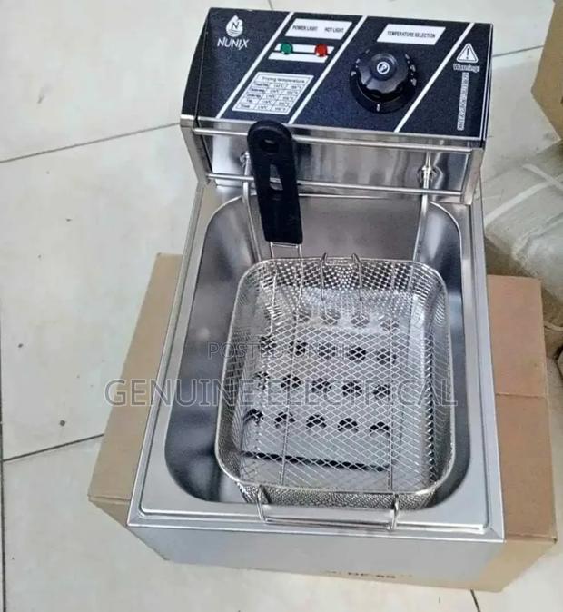 Single Deep Fryer Nunix, 6ltr Nunix Deep Fryer